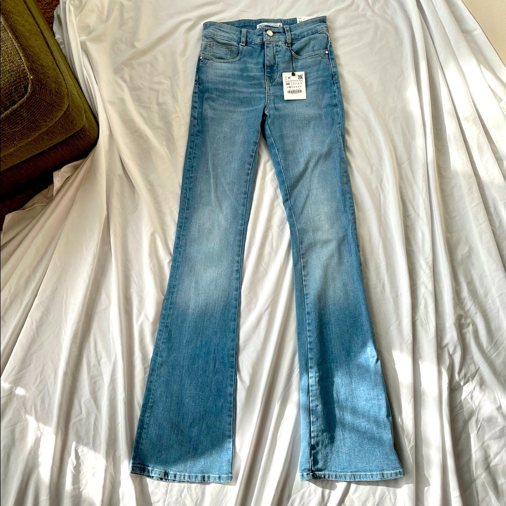 NWT Zara z1975 Vintage Flare Jeans